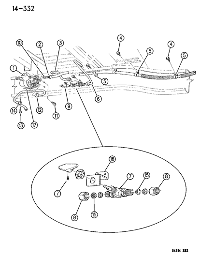 1996 Dodge Ram 2500 Fuel Lines Diagram 1