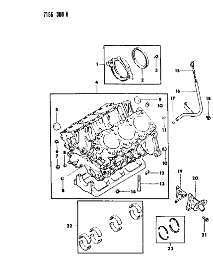 1987 Dodge Caravan Cylinder Block Diagram 4