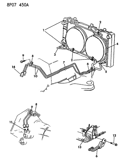 1991 Dodge Monaco Oil Cooler Lines Diagram