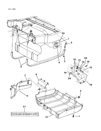 1985 Dodge D350 Fuel Tank Diagram 1