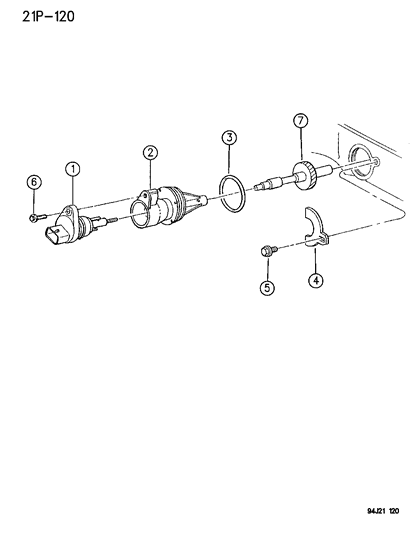 1996 Jeep Grand Cherokee Speedometer Pinion Diagram