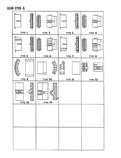 1986 Dodge Diplomat Insulators 7 Way Diagram