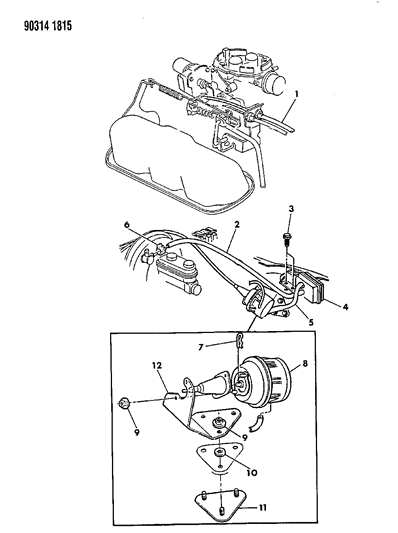 1992 Dodge W250 Speed Control Diagram 2