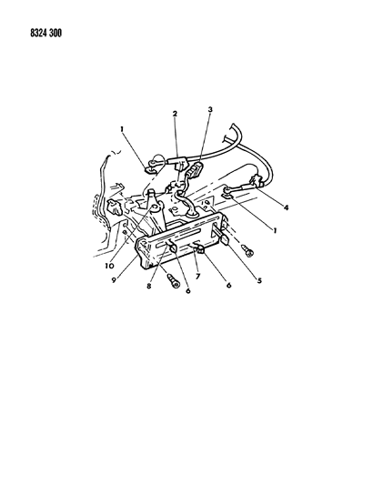 1989 Dodge W150 Controls Heater Diagram