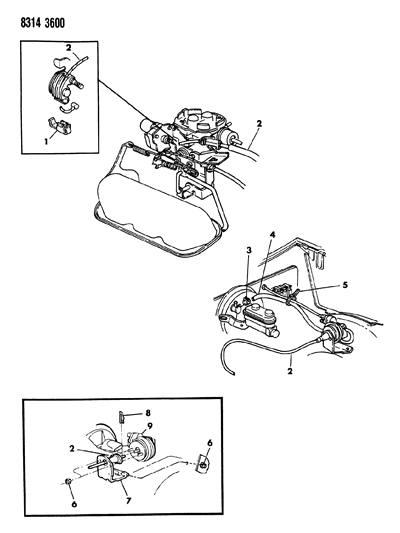 1988 Dodge Ramcharger Speed Control Diagram 1