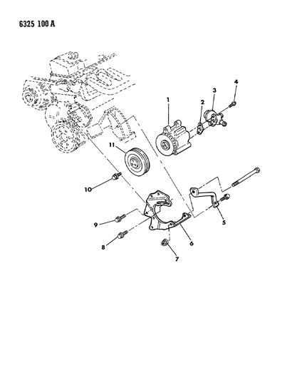 1986 Dodge Ram Van Air Pump Diagram 1
