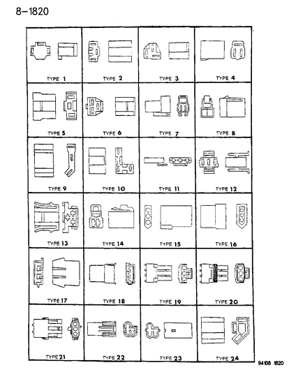 1994 Dodge Caravan Insulators 3 Way Diagram