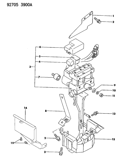 1992 Dodge Stealth Modulator Diagram