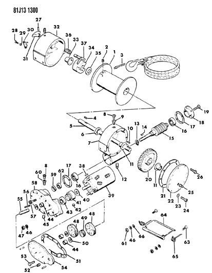 1986 Jeep Wrangler Winch Mounting Diagram 1