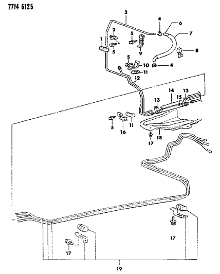 1988 Dodge Colt Fuel Line Diagram 3