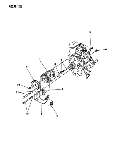 1990 Dodge Ram Van Air Pump Diagram 2