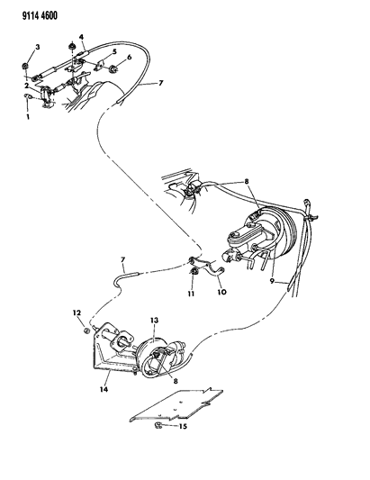 1989 Dodge Diplomat Speed Control Diagram