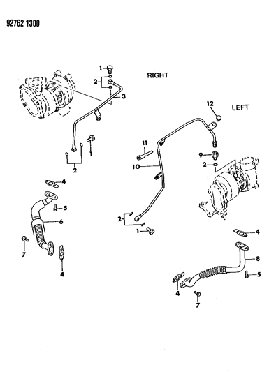 1993 Dodge Stealth Oil Lines Diagram