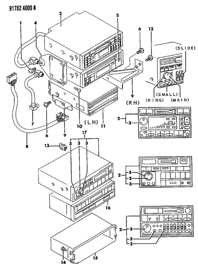 1991 Dodge Stealth Radio Diagram