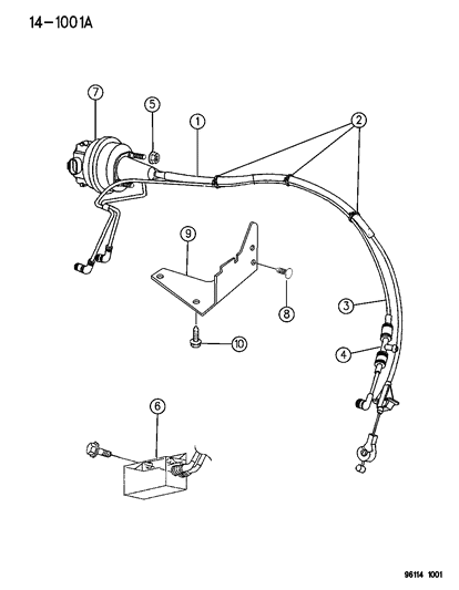 1996 Dodge Neon Speed Control Diagram