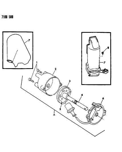 1987 Chrysler New Yorker Distributor Diagram 2