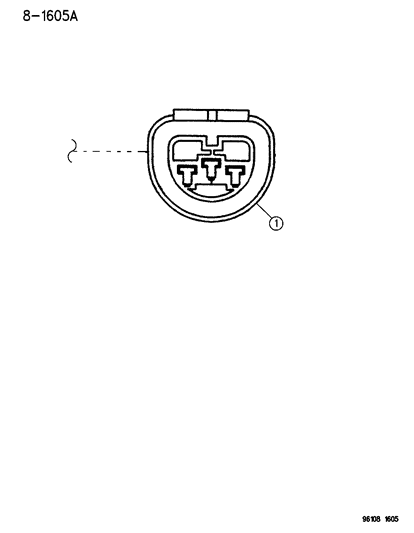 1996 Chrysler Town & Country Wiring Harness Repair Diagram