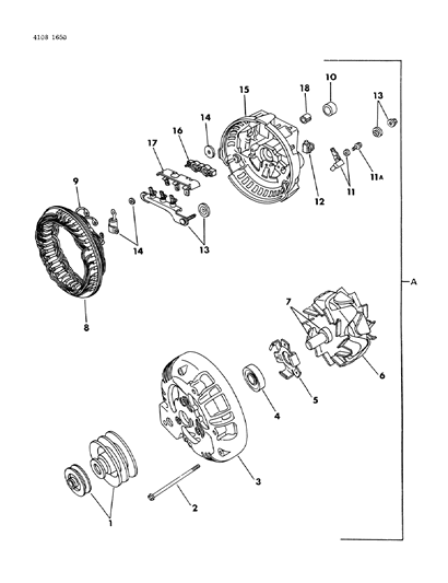 1984 Dodge Omni Alternator Diagram 6