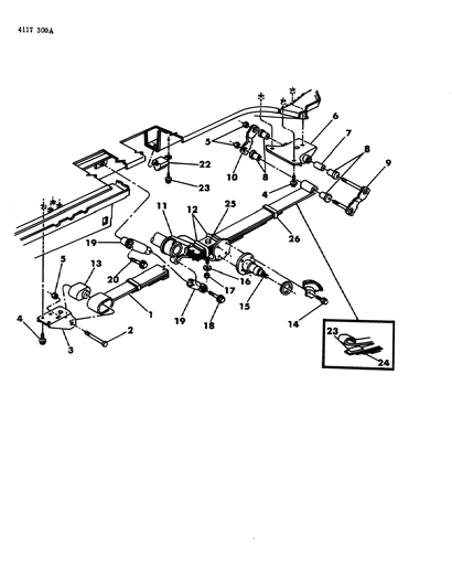 Suspension - Rear - 1984 Dodge Caravan