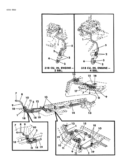 1984 Dodge Diplomat Fuel Line Diagram 1