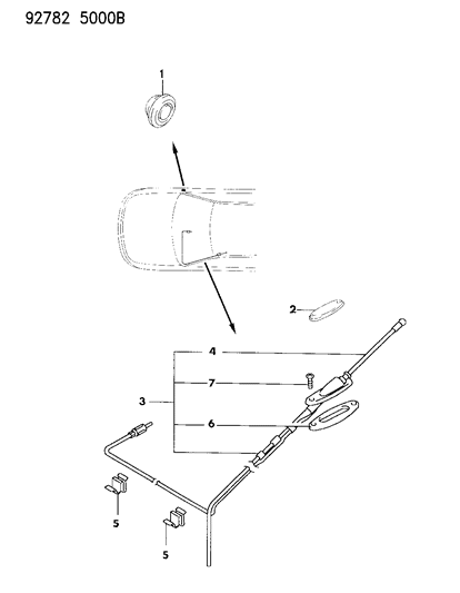 1994 Dodge Colt Antenna Diagram 3