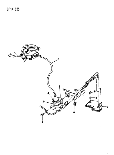 1992 Dodge Monaco Speed Control Diagram