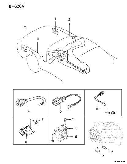 1996 Dodge Stealth Sensor Diagram