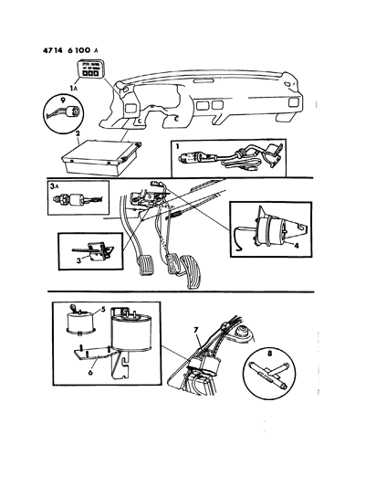 1984 Dodge Ram 50 Speed Control Diagram