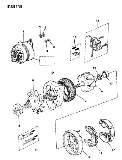 1986 Jeep Comanche Alternator Diagram 3