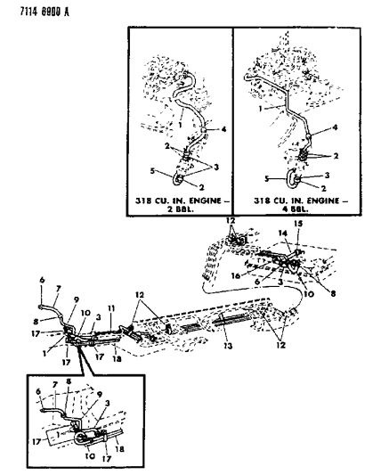 1987 Dodge Diplomat Fuel Lines Diagram