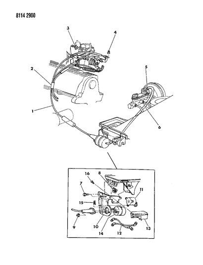 1988 Dodge Caravan Speed Control Diagram 1