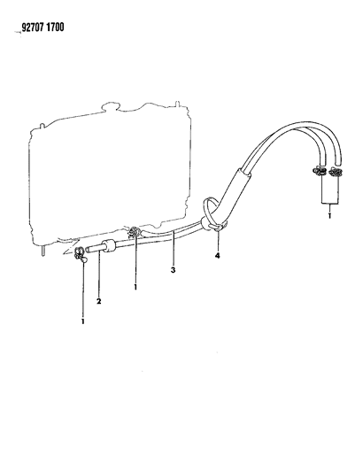 1992 Dodge Colt Oil Cooler Lines Diagram