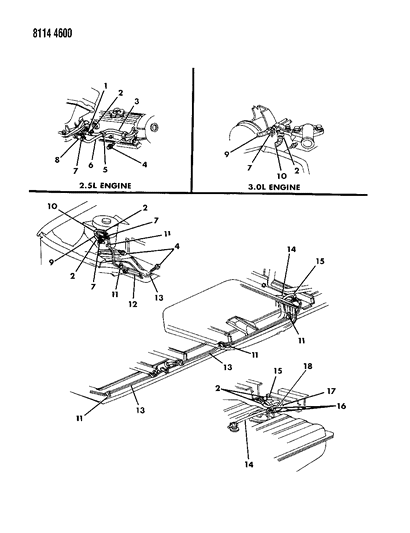 1988 Dodge Grand Caravan Fuel Line Diagram