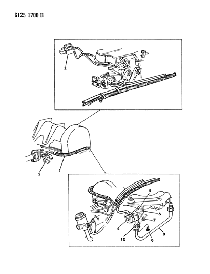 1986 Dodge Omni EGR System Diagram 2