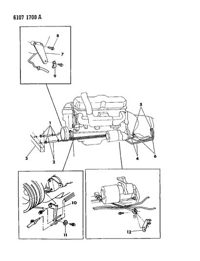 1986 Chrysler Fifth Avenue Oil Cooler Diagram 2