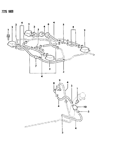 1987 Dodge Raider Vapor Canister Diagram 2