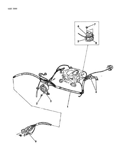 1984 Dodge D250 EGR System Diagram 8