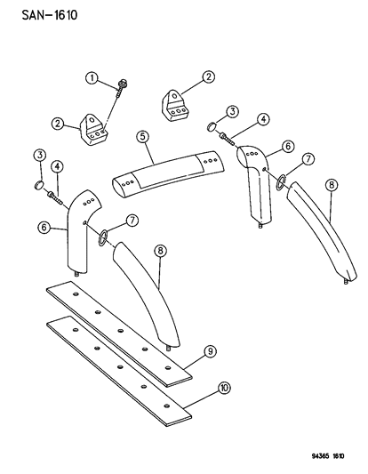 1996 Dodge Dakota Light Bar Diagram