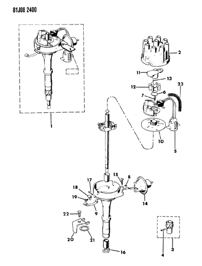 1986 Jeep Grand Wagoneer Distributor Diagram 2