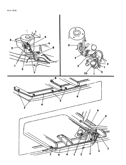 1984 Dodge Caravan Fuel Line Diagram 1