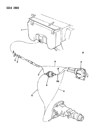 1986 Dodge D250 Speed Control Cables Diagram