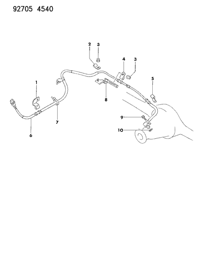 1993 Dodge Ram 50 Sensor Diagram