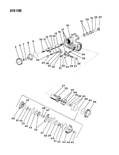 1988 Dodge Ram Wagon Gear - Chrysler Power Steering Diagram