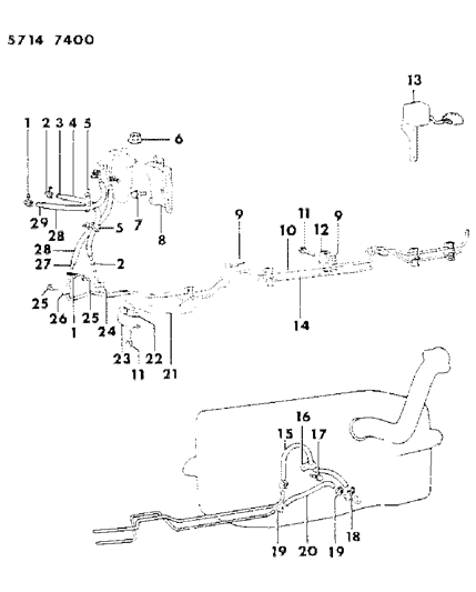 1985 Dodge Ram 50 Fuel Line Diagram 1