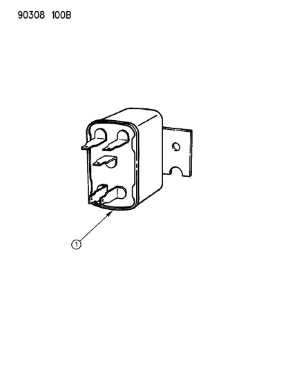 1992 Dodge W250 Relays Diagram