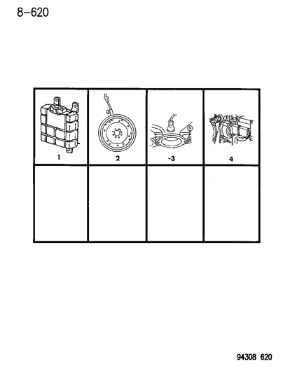 1995 Dodge Ram Wagon Sensors Diagram