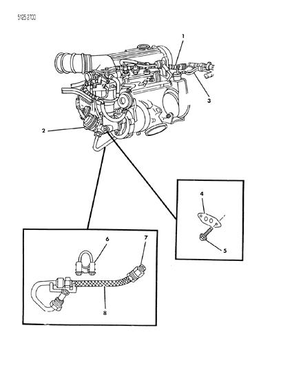 1985 Chrysler Executive Limousine EGR System Diagram 4