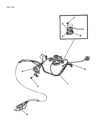 1984 Dodge W150 EGR System Diagram 4