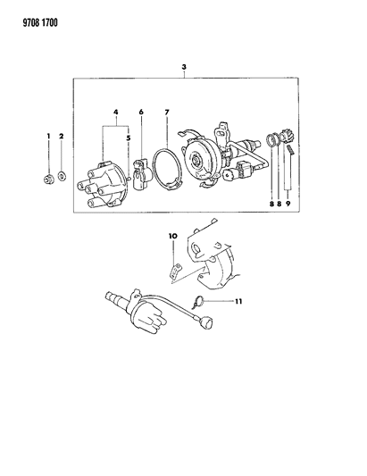 1989 Dodge Colt Distributor Diagram