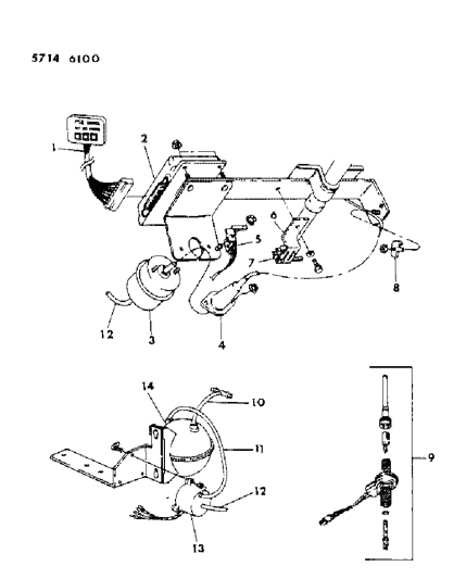 1986 Dodge Ram 50 Speed Control Diagram